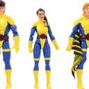Marvel Legends Series Banshee, Gambit, & Psylocke X-Men 60th Anniversary Action Figure Set, 6-Inch