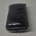 Flamingo P Bar Stool Covers Counter Height Chair Seat Covers High Stretch Protectors Non Slip with Elastic Bottom Set of 4, Black