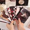 2 x 60 Pcs 4x6 Inch Thick Cardstock Wall Stickers for Room Decor , Vintage Music Heart Pattern Decorative Stickers with Adhesive Dots, Removable Aesthetic Wall Decor for Bedroom, Dorm, Laptop, Scrapbook