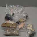 Farm Animal Toy Figure Set, 15Pcs Plastic Kid Farm Animal Toy Playset Cow Horse Goat Sheep Pig Donkey Goose Duck Turkey Chicken Dog Cat Rabbit for Toddler 3-5 5-7