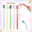 BESARME 30 PCS Fun Dinosaur Pens for Kids Classroom, Cute Stress Relief Pen Student Birthday Gifts from Teacher Birthday Party Favors Goodie Stuffers