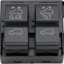 NOVAPARTS Sunroof Switch 22818011 for Cadillac Escalade ESV 2015-2020, Chevrolet Silverado 1500 GMC Sierra 1500 2014-2018, Silverado Sierra 2500 HD 3500 HD 2015-2019, Suburban Tahoe Yukon XL 2015-2020
