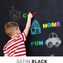 Magnetize-It! Magnetic Chalkboard Paint (Water Based)  Satin Black Deco Color Extra Strong and Sustainable, All-Purpose Interior 1L