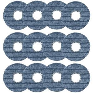 Loszaral 8-Pack C20 Omni Accessories Mop Pads - Washable & Reusable Microfiber Cloths Compatible with eufy C20 Omni Robot Vacuum Cleaner