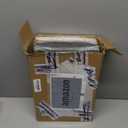 Leinuosen 300 Pcs Sign Letter Printed on Marquee Flexible Outdoor Black Portable Sign Board Plastic Changeable Letters and Numbers Punctuation Acrylic Numbers(8'', 9'')