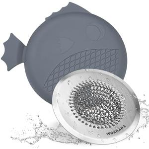 Revolutionary Kitchen Sink Drain Strainer & Sink Stopper/Patented Reversible Kitchen Sink Strainer, Anti-Clogging Sink Strainer Basket, Handmade Kitchen Gadgets, 304 Stainless Steel & Rust-Proof