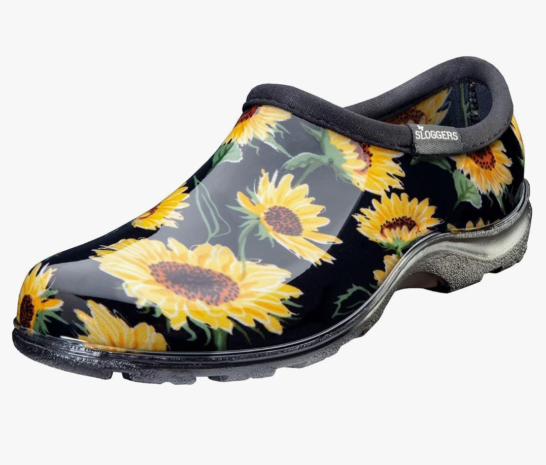 Sloggers Original Waterproof Rain and Garden Shoe for Women– Outdoor Slip-On Garden Clog - Made in The USA with Premium Comfort Insole and Arch Support. Size 8