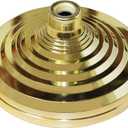 Base Stand for Flag Indoor Outdoor, Flag Base Stand Flag Pole Base for Large Flags, Flag Pole Floor Stand Hold Flagpole Base Indoor Gold Flag Pole Stand for 1.3'',1.1''and 0.9'' Diameter Flag Pole