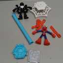 Play-Doh Marvel Spider-Man Launch & Slice Battle Playset with 2 Bendy Action Figures and 7 Accessories, Imagination Toys for Boys & Girls 4 Years & Up