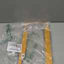 Bling 2PCS Car License Plate Frame, Handcrafted Crystal Stainless Steel License Plate Frame, Sparkly, Durable, Universal Fit, Car Accessories for Girls, Women (Yellow)