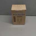 Milk Frother and Steamer, 4-in-1 Electric Frother Machine for Coffee with Hot & Cold Foam, Auto Shut-Off, Quiet Design for Latte, Cappuccino, Macchiato (black)