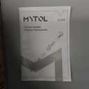 Electric Drywall Sander with Vacuum Dust Collection, Variable Speed, LED Light, Foldable Handle, Sanding Discs & Grids (Orange)