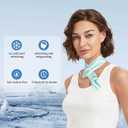 Instant Cooling Scarf Anywhere, Disposable Neck Wrap for Hot Weather, On-The-Go Relief for Beach Days, Commuting, Hiking & Camping,Comfort-Fit Ice Pack,Cooling Patch (30 Pack Sealed)