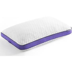 BPC Shredded Memory Foam Pillow Queen Size, Cooling Bed Pillow for Sleeping, Adjustable Firm Soft Support for Side Back Stomach Sleepers, Hypoallergenic Removable Washable Cover, CertiPUR-US, 1 Pack