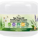Recuren Plus Antifungal Cream with Tea Tree Oil – Advanced Herbal Relief for Skin Fungus, Jock Itch, Eczema, Athlete's Foot, Tinea Versicolor, Natural Treatment – 100g