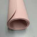 Silicone Desk Mat for Minimal, Creative, Vanity Desk Reduces Glare, Comfortable Viewing Writable, Non-Slip, Waterproof, Roll-Up Food-Grade Platinum-Cured Silicone, Gift TubeBlush Pink