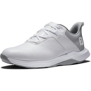 FootJoy Men's Prolite Previous Season Style Golf Shoe (10, White/Light Grey/Grey)