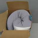 Cervical Contour Pillow for Neck, Shoulder and Back Pain Relief - Orthopedic Memory Foam Support for Side Sleepers, Standard 24.8''L x 15''Wx4.7''-5.5'', Gray 