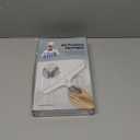 MR.SIGA Multi-Purpose Silicon Squeegee for Window, Glass, Shower Door, Car Windshield, Heavy Duty Window Scrubber, Includes Suction Hook, 10 inch, White & Gray, 1 Pack