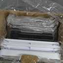 Delamu 2-Tier Multi-Purpose Bathroom Under Sink Organizers and Storage, Stackable Kitchen Pantry Organization, Pull Out Medicine Cabinet Organizer with Movable Dividers, White, 2 Pack