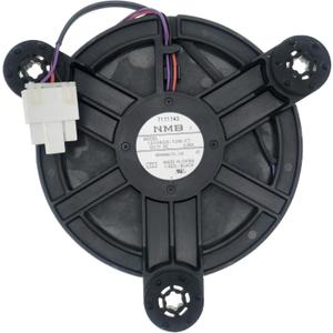 12038GE-12M-YT Refrigerator Cooling Fan Motor Compatible with Haier Refrigerator, 3-Wire Variable Frequency Refrigerator Cooling Fan DC 12V 0.26A