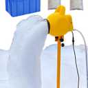 LANGXUN 800W Foam Machine Water Toys - Foam Maker Cannon with 2 Foam Particle Bags and Water Tank, New Bubble Machine, for Kids/Adult Birthdays Party, Backyard Pool Parties Commercial Events