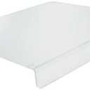 Acrylic Cutting Board for Kitchen with Lip, Non Slip cutting board (Clear Acrylic) by Wexbi, 24 x 18 inch
