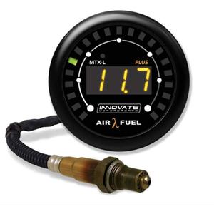 Innovate Motorsports 3918 39180 MTX-L Plus: Advanced Digital WIDEBAND AIR/Fuel Ratio Gauge KIT, 8 FT. Sensor Cable