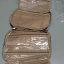 HOTOR Travel Toiletry Bag - Hanging Toiletry Bag for Women & Men, Makeup Bag/Big Comparment, Waterproof for Travel Accessories, Travel Essentials, Medium, Light Blue