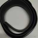 Floor Transition Strip Self Adhesive Carpet Wood Tile Vinyl Flooring Laminate Transition Cover Edge Trim Gap Doorway Threshold for Uneven Floors Heights Within 5 mm (Black, 40 inches)