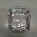 COROMAY Clear Purse for Women, Clear Bag Stadium Approved, Transparent Crossbody Bag
Color: Silver 2