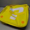 Easter Basket Yellow Question Box Bag, Lunch Bag Storage Basket Game Merch Gifts for Party Supplies Favor Room Decor, Costume (Light-Yellow)