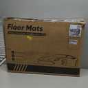 for Ford F250/F350/F450 2023-2026 Super Duty Floor Mats 6.8FT, 81.9" Bed Truck Bed Mat Tailgate Mat (Only Fit Standard Tailgate) All Season Weather TPE Truck Bed Liner 2024 2025 Accessories