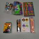 168PCS Halloween Party Favors Stationery Set for Kids, Halloween Goody Bag Fillers Including Pencil, Eraser, Ruler, Notepad, Stamper, Sticker, Stationery Kit for Kids Trick or Treat Prizes Gifts