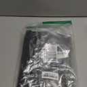 TCCFCCT Safety Vest for Men Women, 9 Pockets High Visibility Reflective Safety Vest, Hi Vis Construction Vest with Reflective Strips, Meets ANSI/ISEA Standards, (Black, Small) (Black Fabric-bison 001)