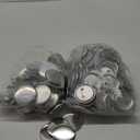 200 Sets 2.25 Inch Button Making Supplies - 58mm Button Supplies for Button Maker Machine, Pin Making Kit, Badge Maker, Button Press Supplies, Button Maker Blanks