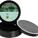 vensovo 7 Inch Black Ceramic Plant Saucer Pots Tray -4 Pcs Round Planter Saucers for Indoor & Outdoor Plants, Large Trays Perfect for 5 Inch 6Inch Flower Pot