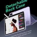 ESR for iPad Air 11 Inch Case M4/M3/M2 (2026/2025/2024), iPad Air 5th/4th Gen Case (2022/2020) 10.9 Inch, Removable Magnetic Cover, Adjustable Portrait/Landscape Stand, 9 Standing Angles, Light Purple