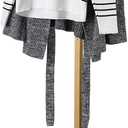 Sintuff Adjustable Cloth Display Stand 48-72 Inches Single Garment Rack Metal Costumer T Shirt Display for Thrift Shop Vendors Retail Store(Gold)