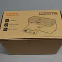 MUNBYN Bluetooth Thermal Label Printer RW403B, Wireless 4x6 Shipping Label Printer for Small Business, Compatible with Android, iPhone, Windows, Mac, Chromebook, Print Width 1.57"-4.25" (Grey)