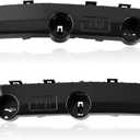 Front Bumper Bracket Driver & Passenger Side Bumper Fender Bracket Covers Compatible with Nissan Rogue 2014 2015 2016 2017 2018 2019 62222-4BA1A 62223-4BA1A NI1032108 NI1033108