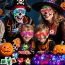 72 Pack Halloween Party Favors for Kids, Halloween Glow in the Dark Toys Halloween Toys Bulk for Halloween Party School Classroom Prizes Goodie Bags Trick or Treats Gifts