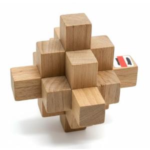 Wood Geo Decor Natural