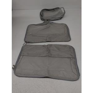 3 Pcs Packing Organizers Set for Suitcases (Grey)