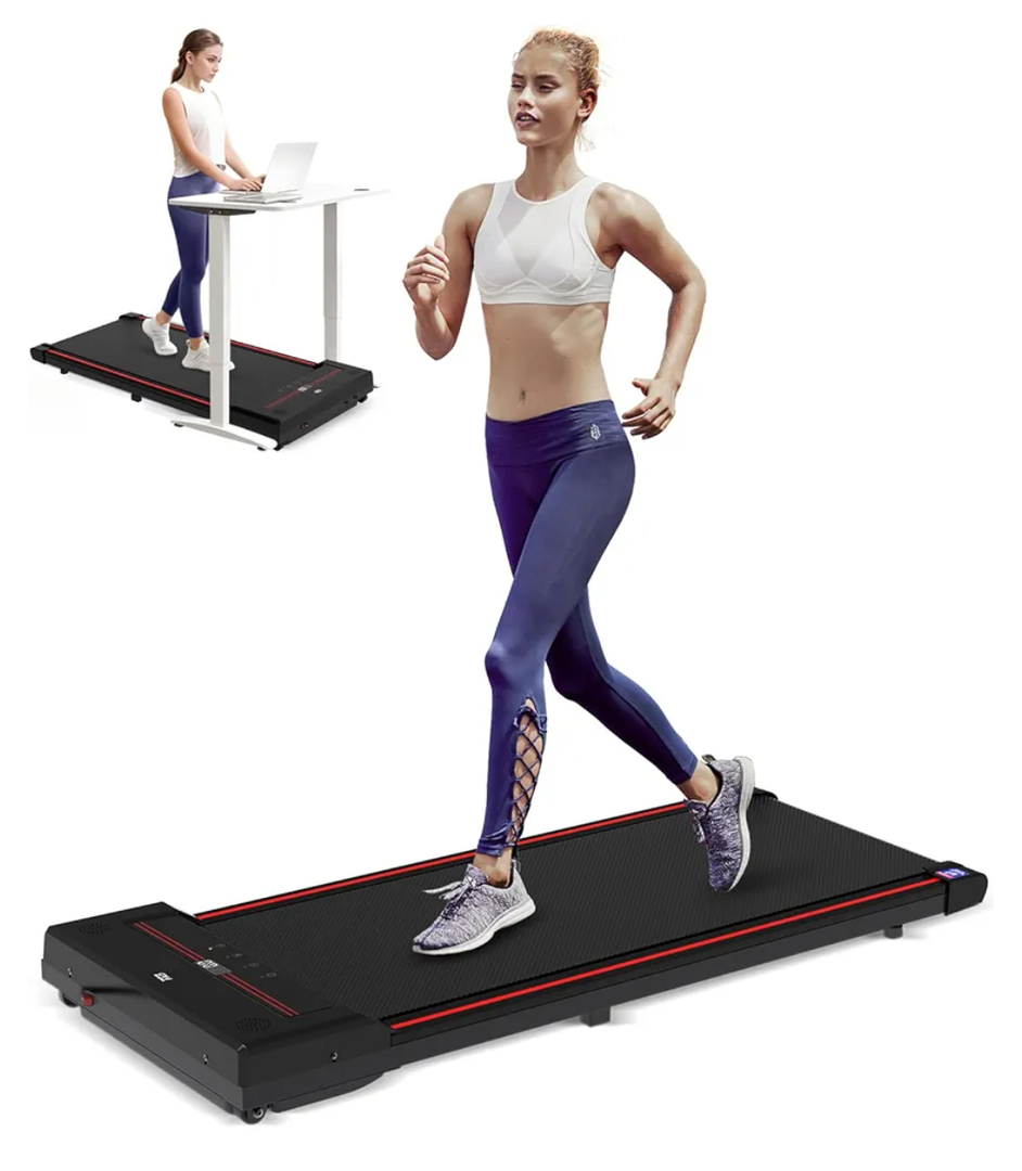 Sperax Walking Vibration Pad with APP, 3 in 1 Under Desk Treadmill, 2.5HP Low Noise Walking Treadmill Pad with Remote Control,Portable Treadmills for Home Office