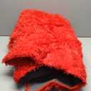 5x7 Red Rug for Living Room Bedroom, Fluffy Large Area Rug Soft Shag Non-Slip Carpet for Kids Boys and Girls Room Dorm Home Decor (5ft x7ft)