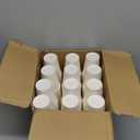Prestee 500 Pack 3 oz Paper Coffee Cups - Hot Drinking Cups for Coffee, Tea, Snacks or Mouthwash