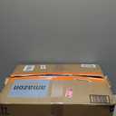 Drucon Boho Queen Comforter Set 7 Pieces, Navy Blue Bohemian Striped Bed in a Bag, Soft Microfiber Bedding Comforter Set