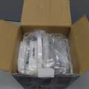 Mueller Pro-Series All-in-One, 12 Blade Mandoline Slicer for Kitchen, Food Chopper, Vegetable Slicer and Spiralizer, Cutter, Dicer, Grater, Kitchen Gadgets Sets with Container, White Sand/Gray