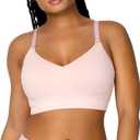 Curvy Couture Women's Plus Size Smooth Seamless Wireless Bra  Soft & Comfortable Fit (XX-Large)